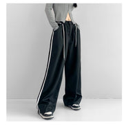 Loose high waist wide leg pants for women, view 2 - MRSLM