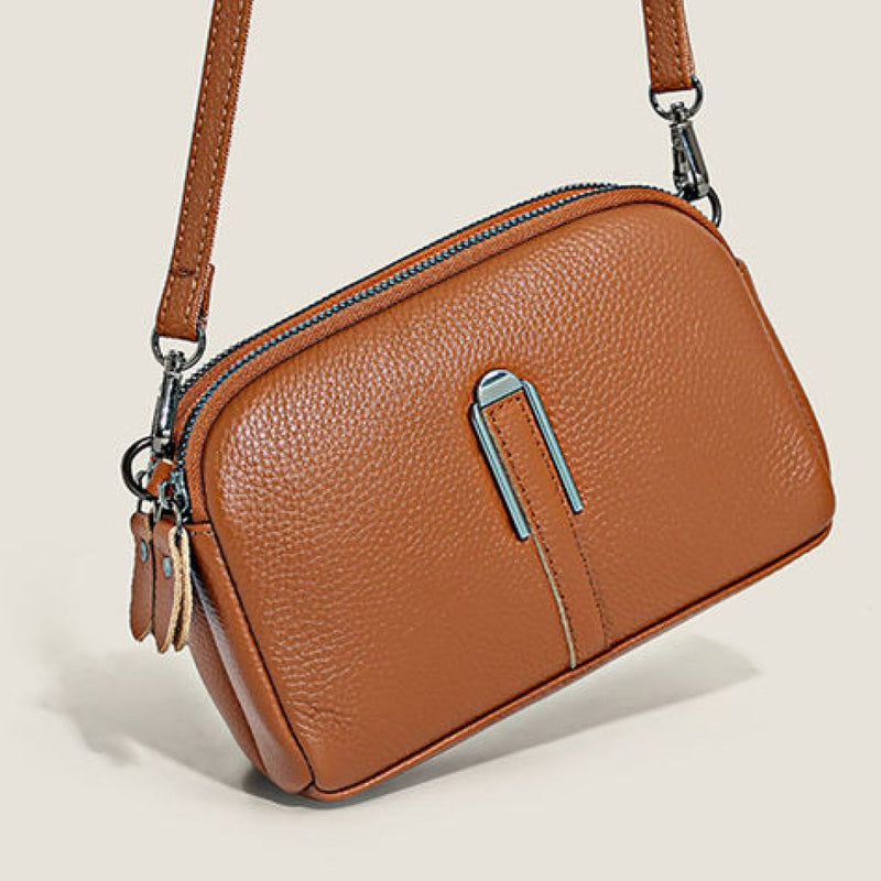 Genuine leather women's handbag - MRSLM