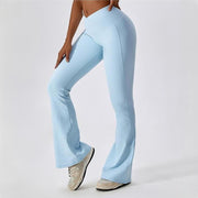 yoga flare leggings, view 8 - MRSLM