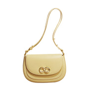 round cow leather shoulder bag, view 6 - MRSLM