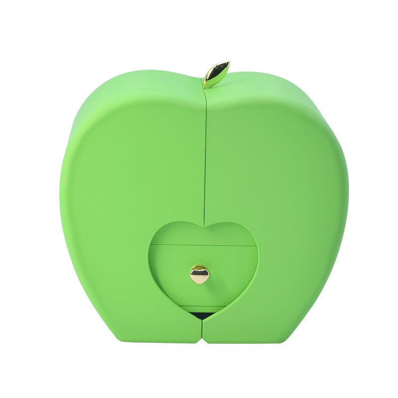 christmas apple jewelry box, view 5 - MRSLM