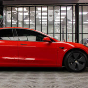 ultra glossy red car vinyl wrap film, view 4 - MRSLM