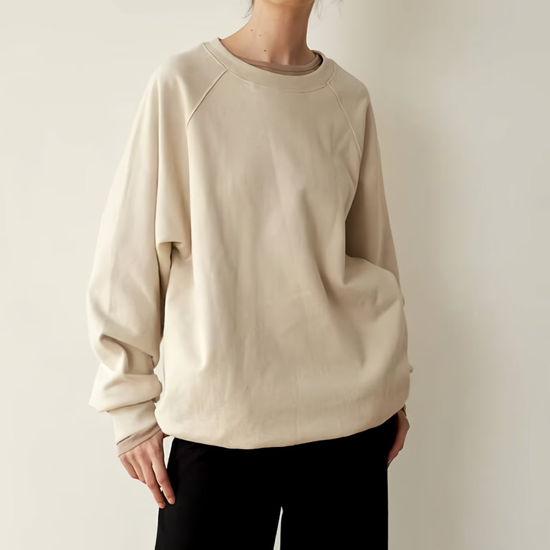 oversized cotton hoodie, view 4 - MRSLM