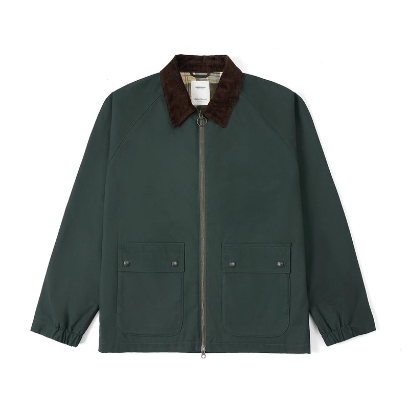 men's oversized cotton cargo jacket, view 3 - MRSLM