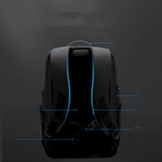 hard shell business backpack, view 2 - MRSLM