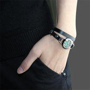 leather diffuser bracelet, view 8 - MRSLM