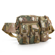 tactical waist bag with water bottle pockets, view 4 - MRSLM