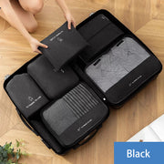 7-piece travel bag organizer set, view 2 - MRSLM