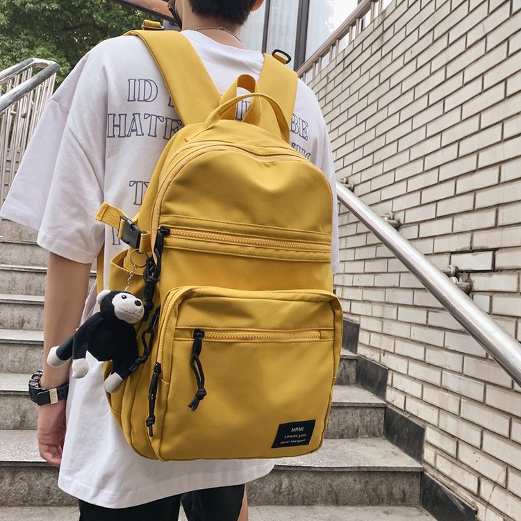 canvas street backpack, view 2 - MRSLM