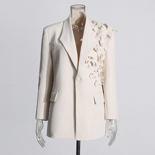 butterfly decorative suit jacket, view 2 - MRSLM
