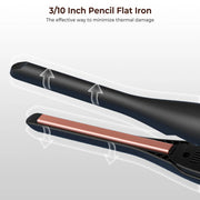 mini hair straightener for short hair and beard, view 4 - MRSLM