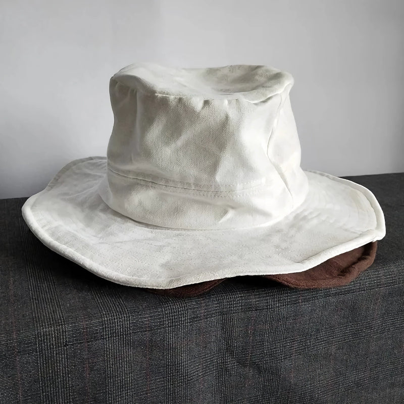 large brimmed fisherman sun hat, view 6 - MRSLM