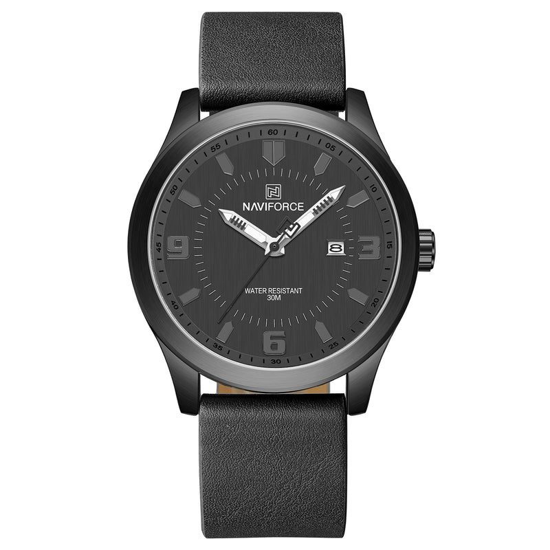 men's waterproof quartz watch, view 3 - MRSLM