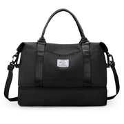 women's weekender bag with shoe compartment, view 2 - MRSLM