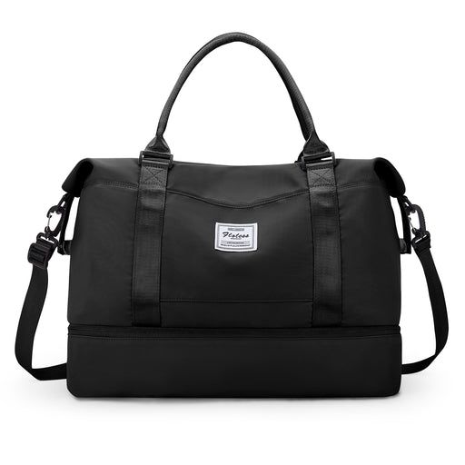 women's weekender bag with shoe compartment, view 2 - MRSLM