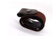 slim leather belt for men and women, view 10 - MRSLM