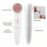 2-in-1 electric facial cleansing brush, view 6 - MRSLM