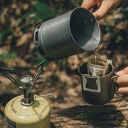 600ml ultralight camping pot with heat exchanger, view 5 - MRSLM