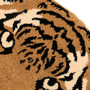 tiger head tufted rug, view 6 - MRSLM
