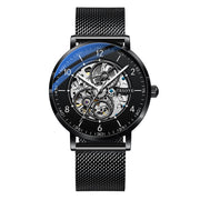 Men's hollow automatic mechanical watch, view 7 - MRSLM