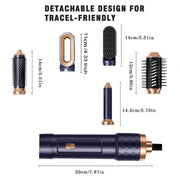 6-in-1 hair dryer brush, view 7 - MRSLM