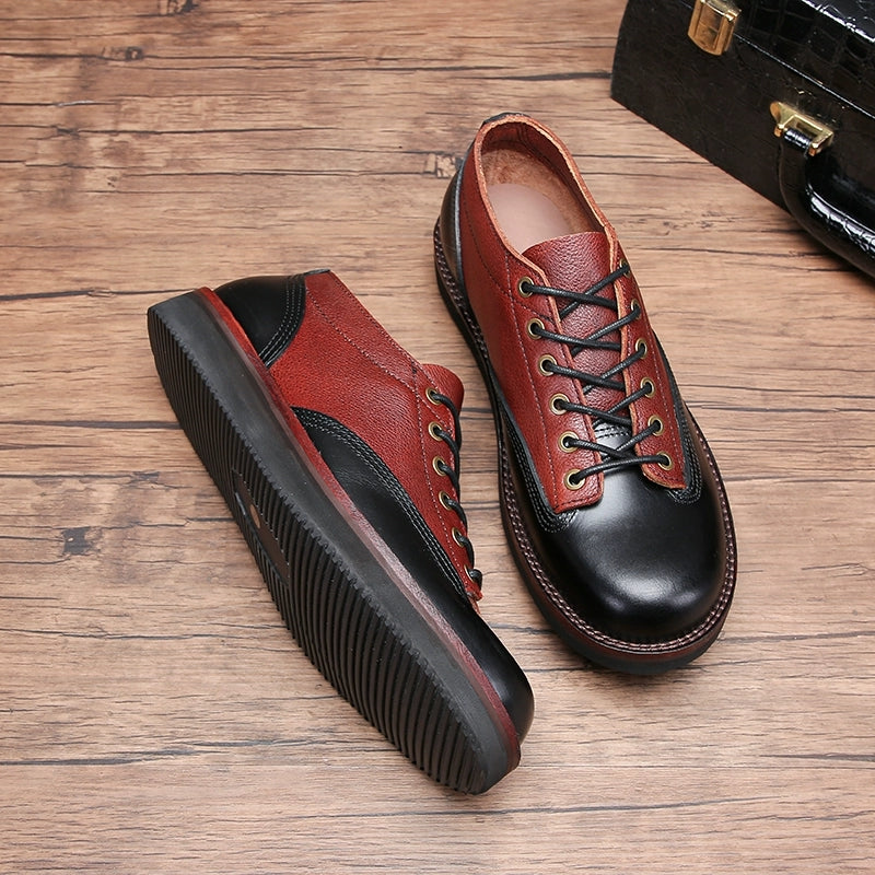 men's Goodyear cow leather shoes, view 4 - MRSLM
