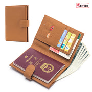 leather passport wallet, view 16 - MRSLM