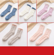 Women's fluffy thermal socks, view 4 - MRSLM