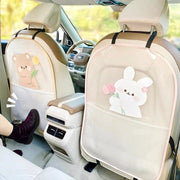 cartoon car seat kick mat, view 6 - MRSLM