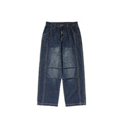 men's loose retro straight jeans, view 5 - MRSLM