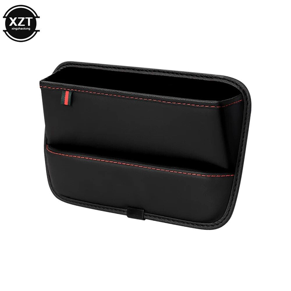 Luxury PU Leather Car Seat Gap Filler & Organizer