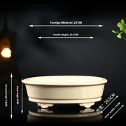 purple clay ceramic flowerpot, view 16 - MRSLM