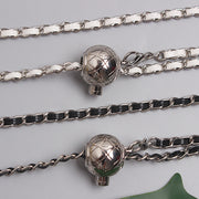 golden ball waist chain belt, view 2 - MRSLM