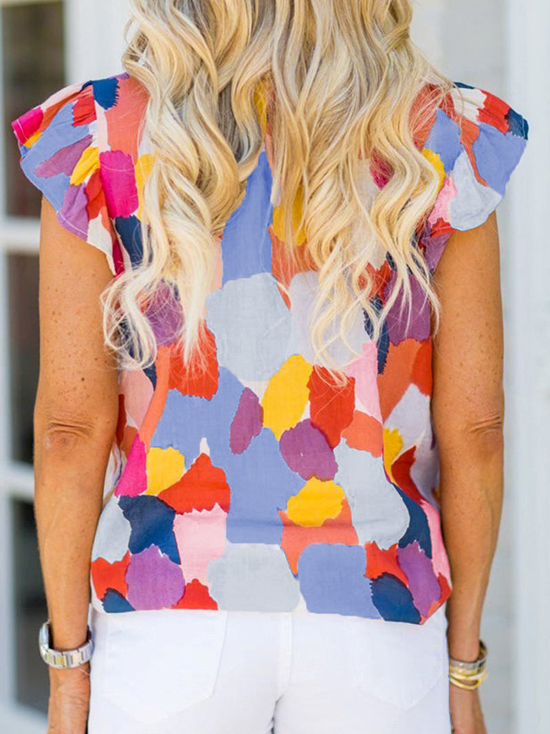 women's color block raglan t-shirt, view 7 - MRSLM