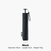 ultra-light folding travel umbrella, view 4 - MRSLM