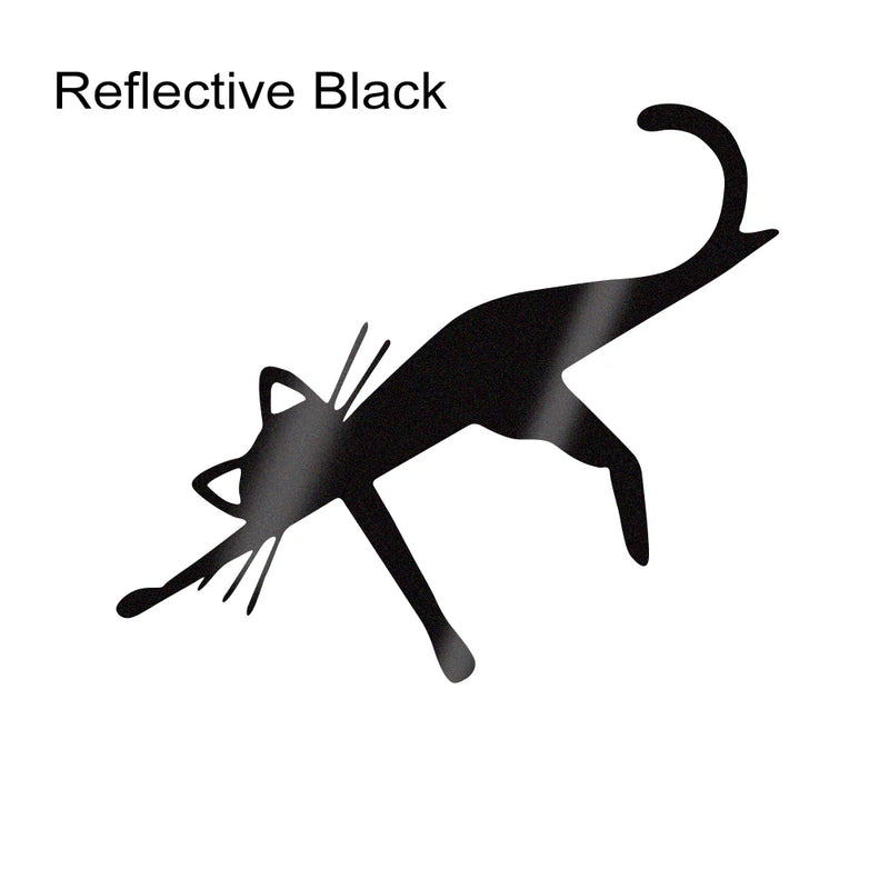 reflective funny cat car stickers, view 4 - MRSLM