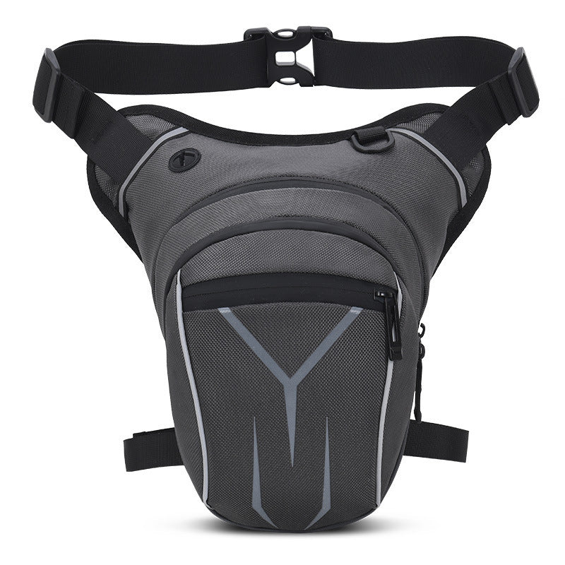 Men's motorcycle crossbody waist bag, view 4 - MRSLM