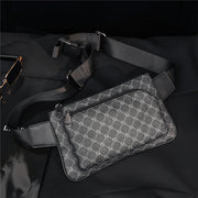 men's pu leather chest bag, view 9 - MRSLM