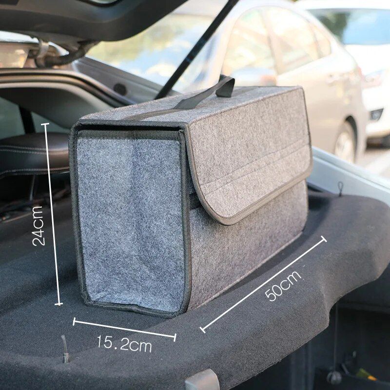 car trunk organizer with elastic net, view 5 - MRSLM