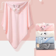 soft flannel baby bathrobe, view 10 - MRSLM