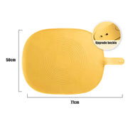 silicone kneading dough mat, view 4 - MRSLM