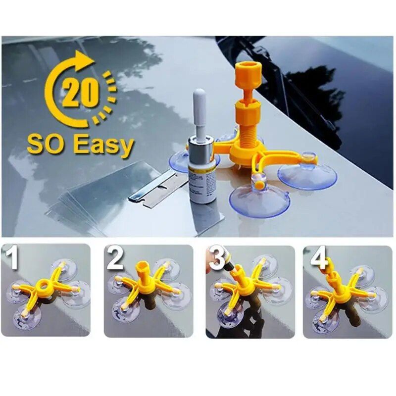 diy windscreen crack repair kit, view 8 - MRSLM
