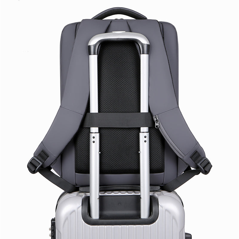 waterproof business laptop backpack, view 6 - MRSLM