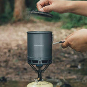 600ml ultralight camping pot with heat exchanger - MRSLM