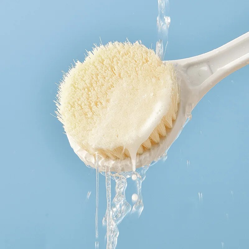 long handle bath brush, view 13 - MRSLM