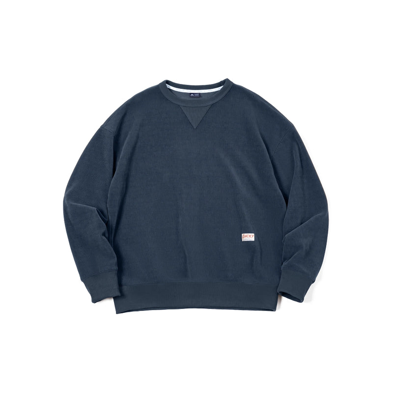 vintage chenille sweater pullover, view 3 - MRSLM