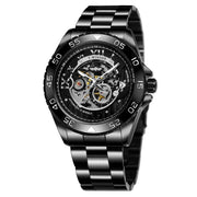 men's steel band automatic mechanical watch, view 9 - MRSLM