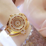 women's casual quartz watch alloy bracelet, view 4 - MRSLM