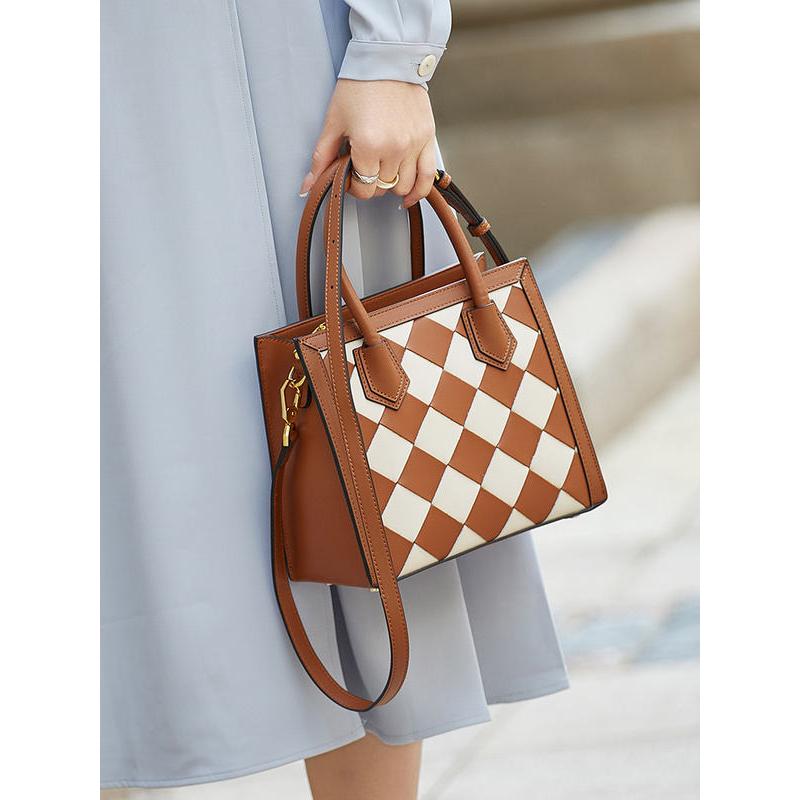 genuine leather handbag, view 4 - MRSLM