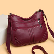 Women's soft textured crossbody bag, view 5 - MRSLM
